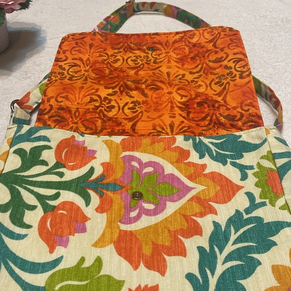 JOANNA STANEK Fold Over Satchel Messenger Bag - Picture 3 of 8